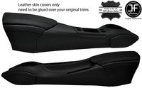 NEW BLACK STITCH FULL CENTRE CONSOLE LEATHER COVERS FITS PORSCHE BOXSTER 986 96-04