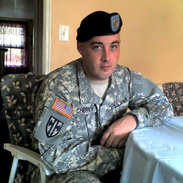 Joseph Cherny in uniform