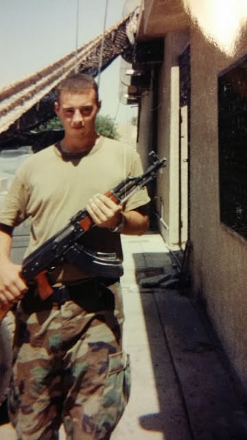 Joseph Cherny in Iraq