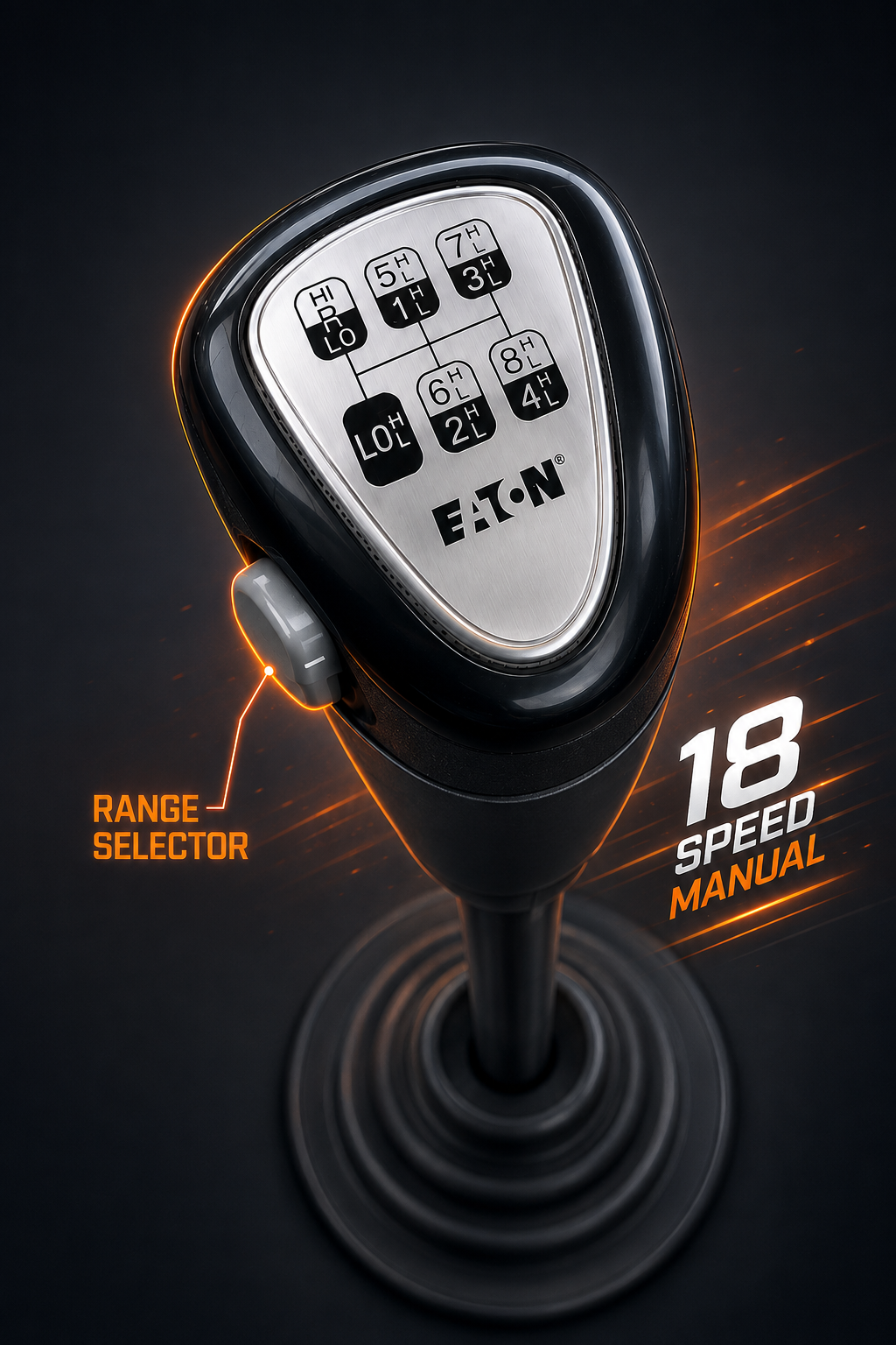 Eaton 18-speed manual transmission shifter