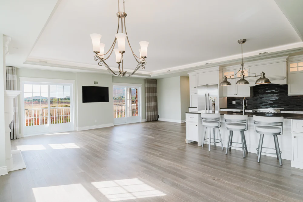 Pièce avant la mise en valeur par home staging virtuel