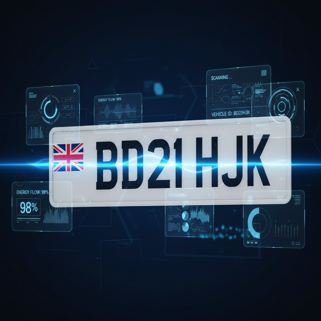 Number plate scan