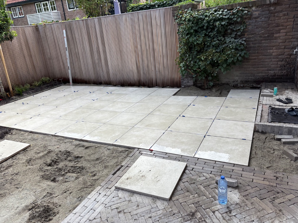 Terras aanleggen