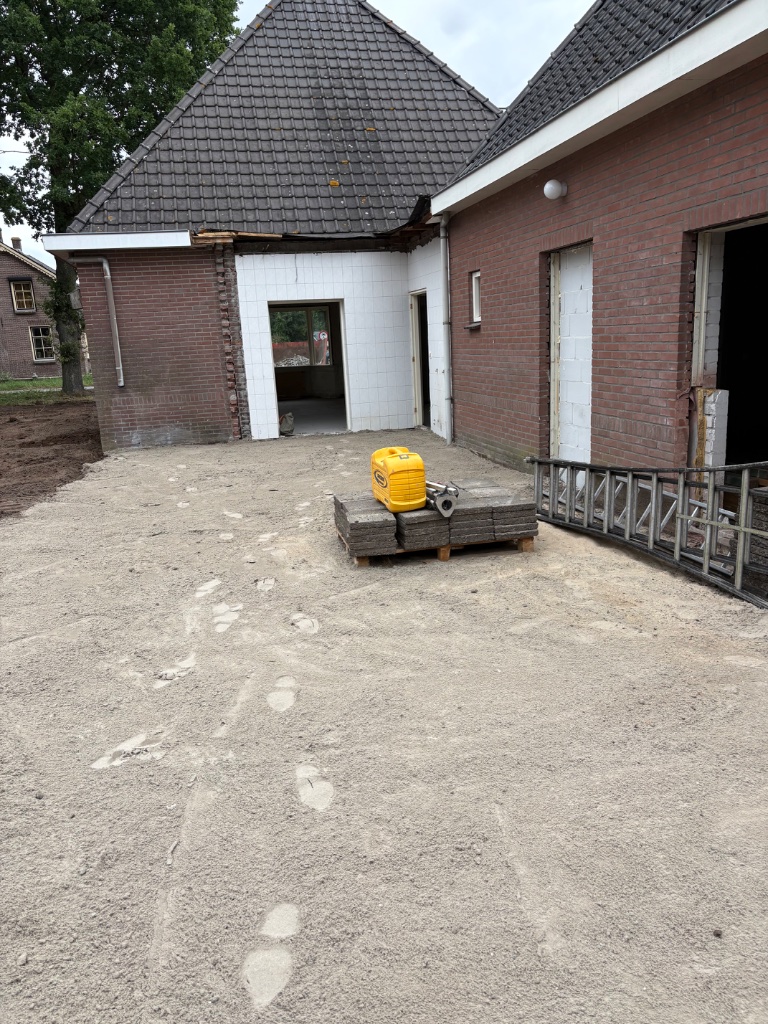 Eindresultaat - bouwrijp terrein