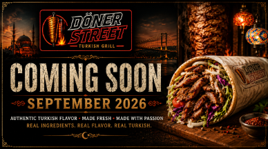 Döner Street Turkish Grill — Coming Soon September 2026