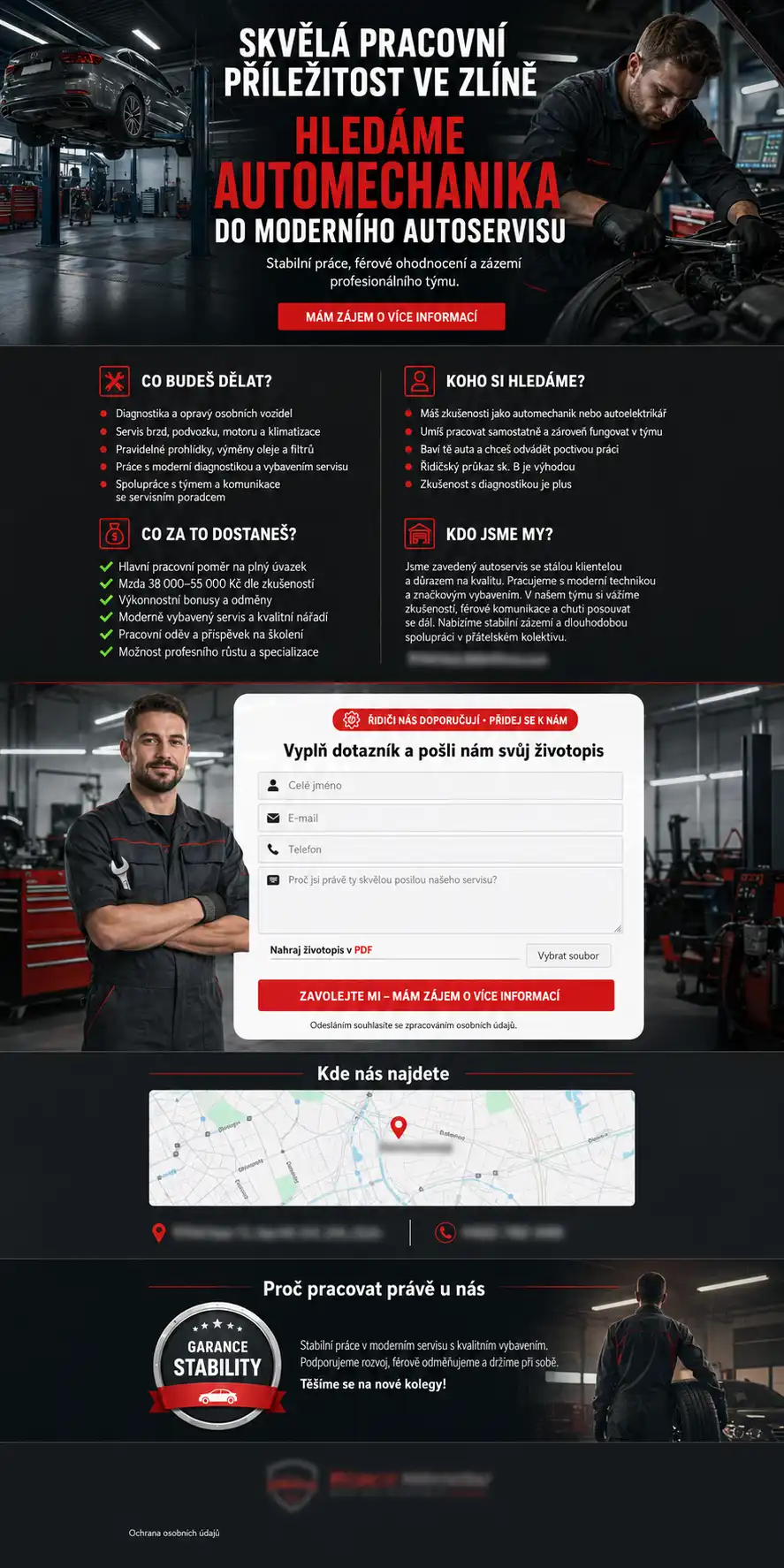 Případová studie: Jak jsme obsadili pozici automechanika, když se to firmě dlouhodobě nedařilo