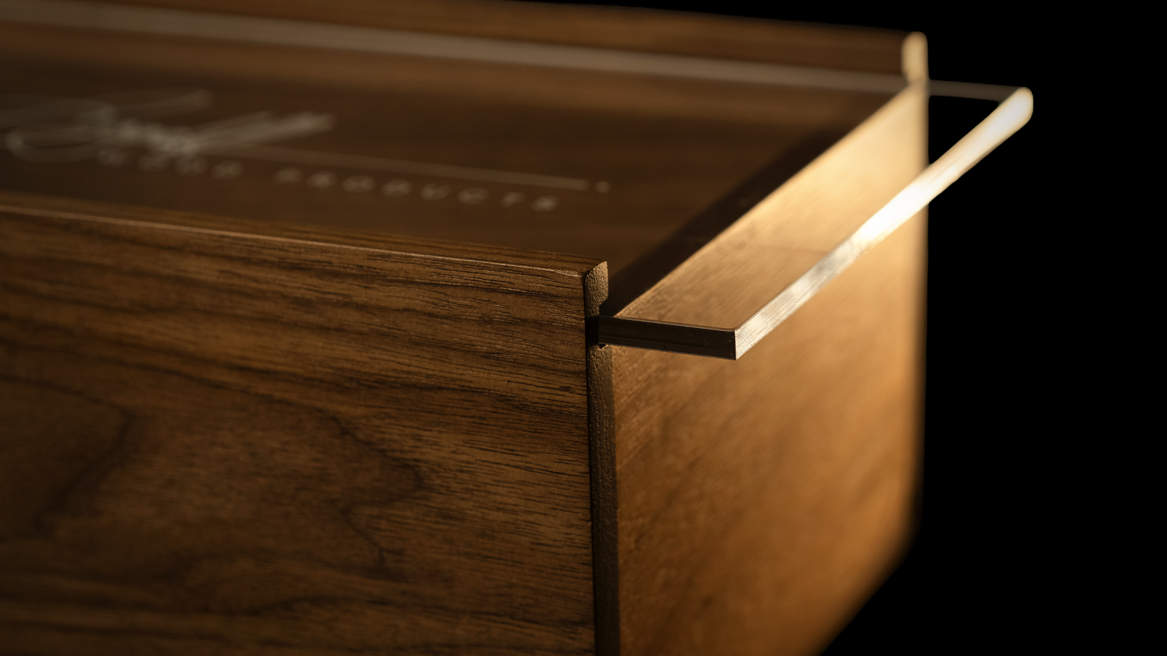 Acrylic Sliding Lid Box — view 8
