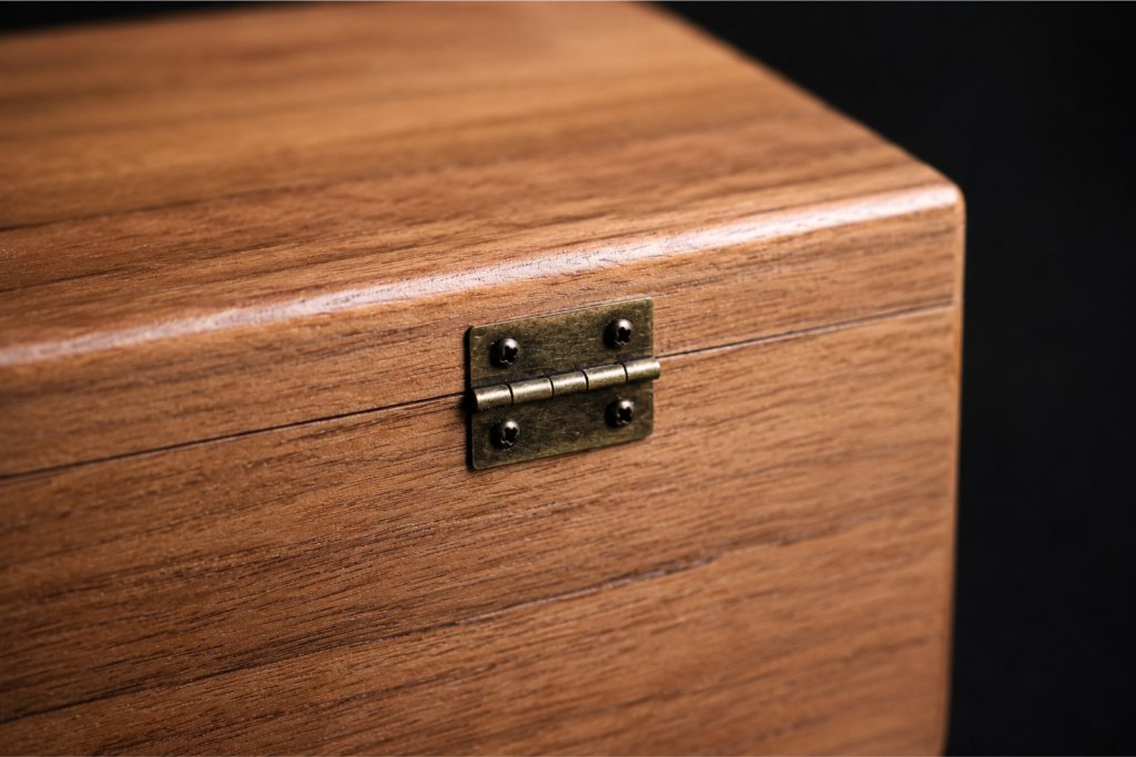 Brass Hinge Detail