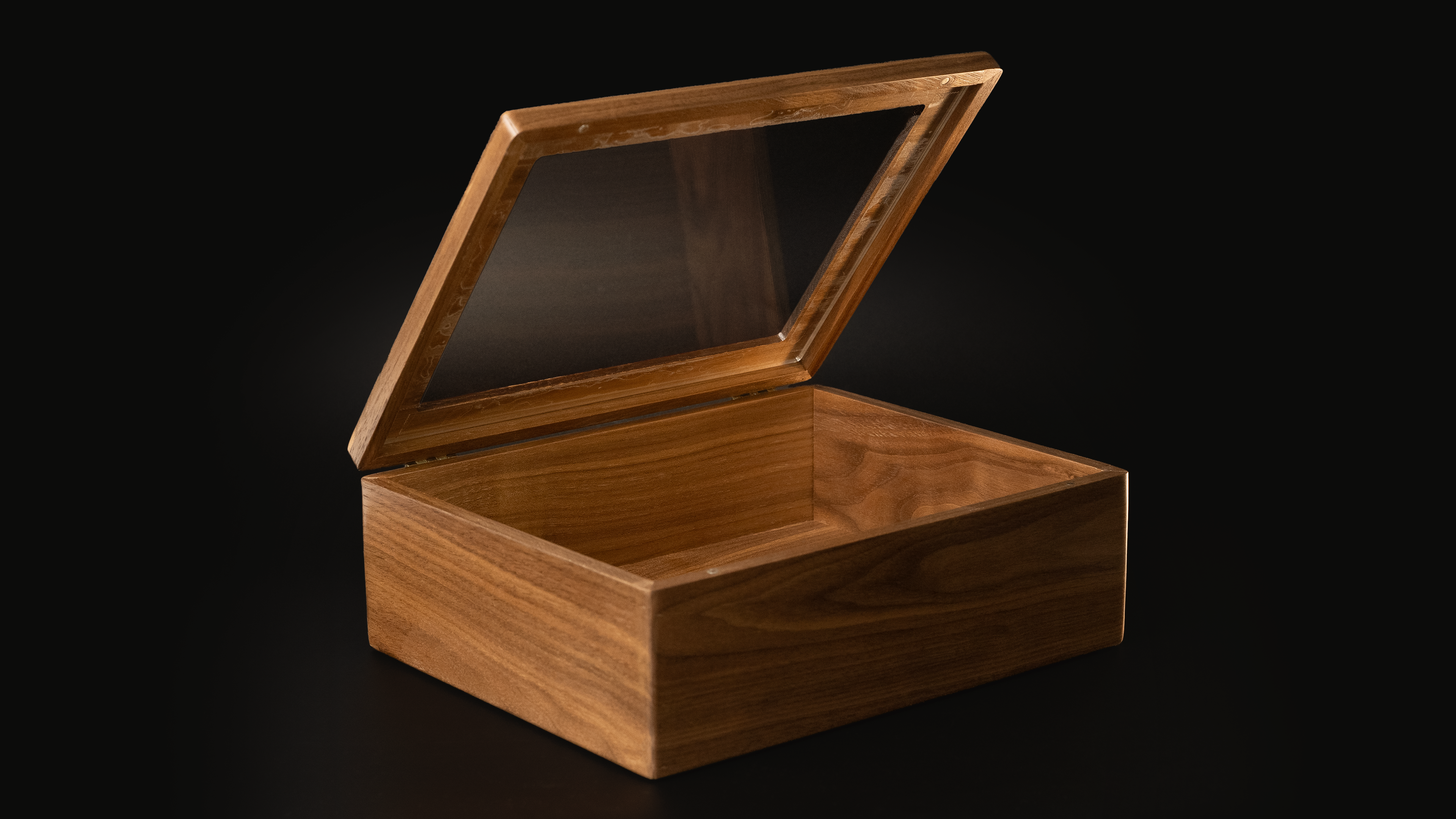 Hinged Acrylic Lid Box
