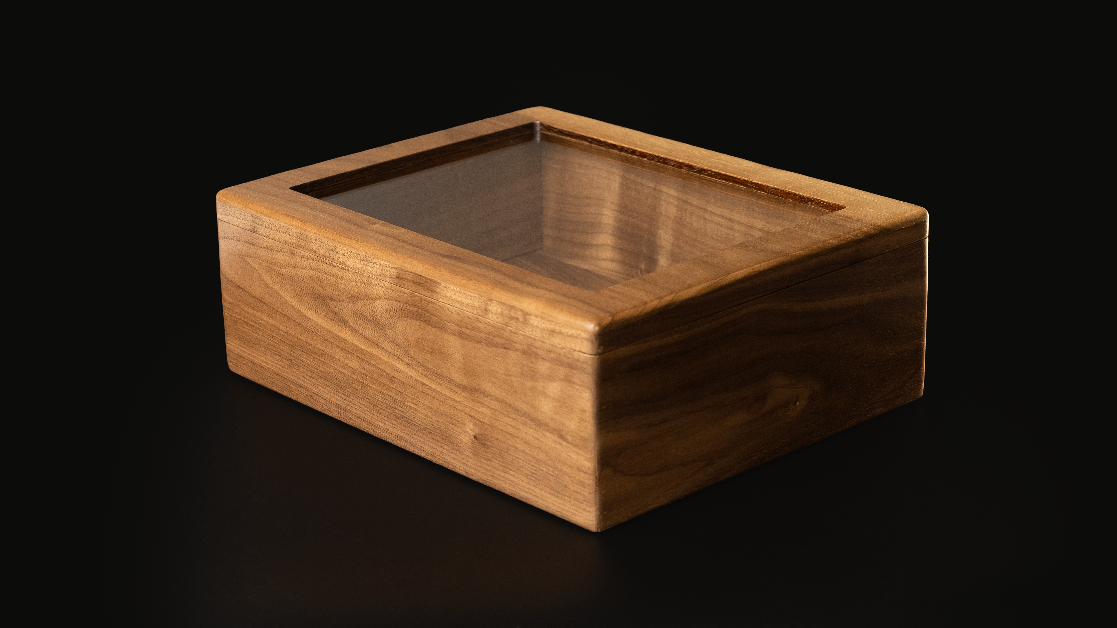 Hinged Acrylic Lid Box