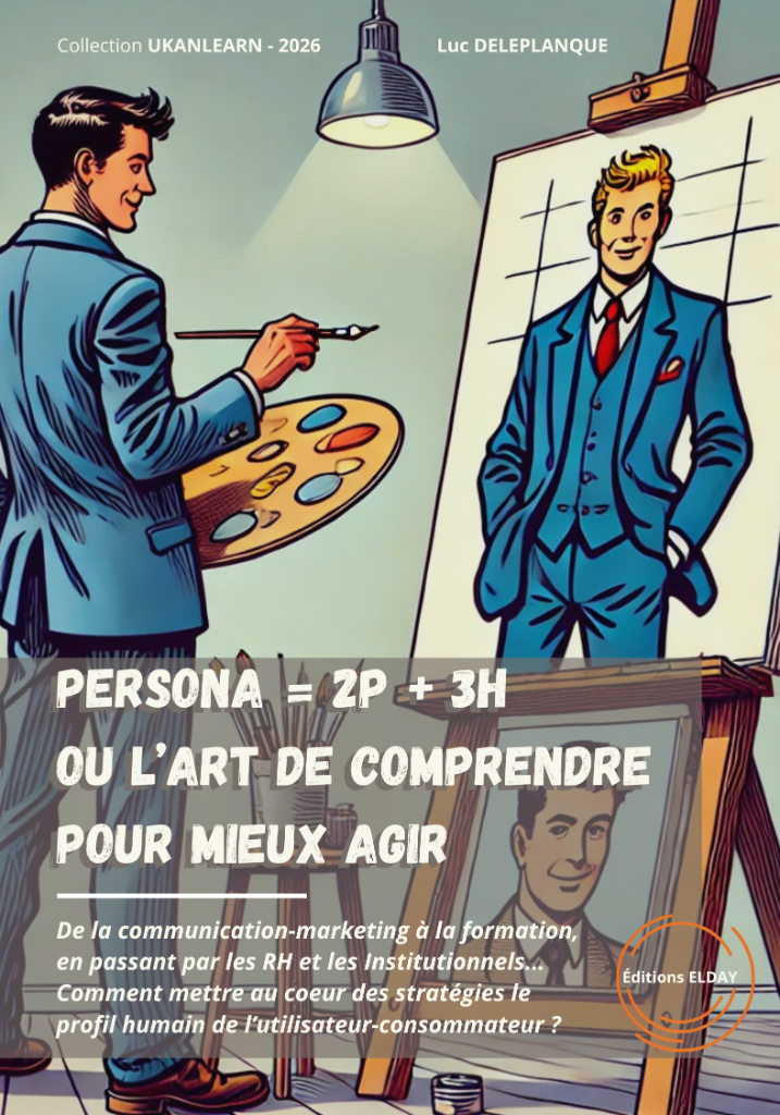 Couverture du livre PERSONA = 2P + 3H par Luc DELEPLANQUE