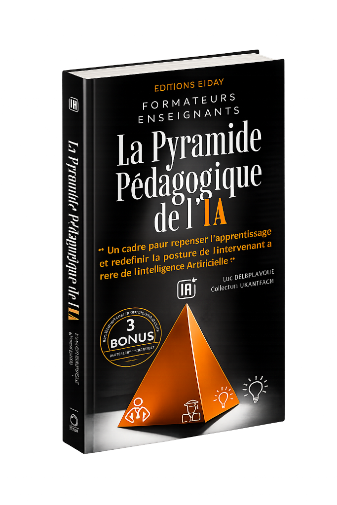 Couverture du livre La Pyramide Pédagogique de l'IA par Luc DELEPLANQUE