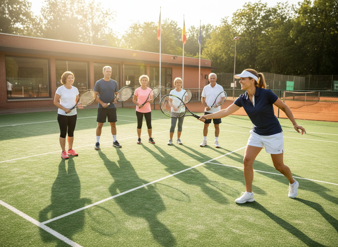 Tennislessen