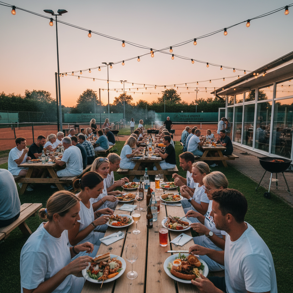 Zomerse BBQ op de club