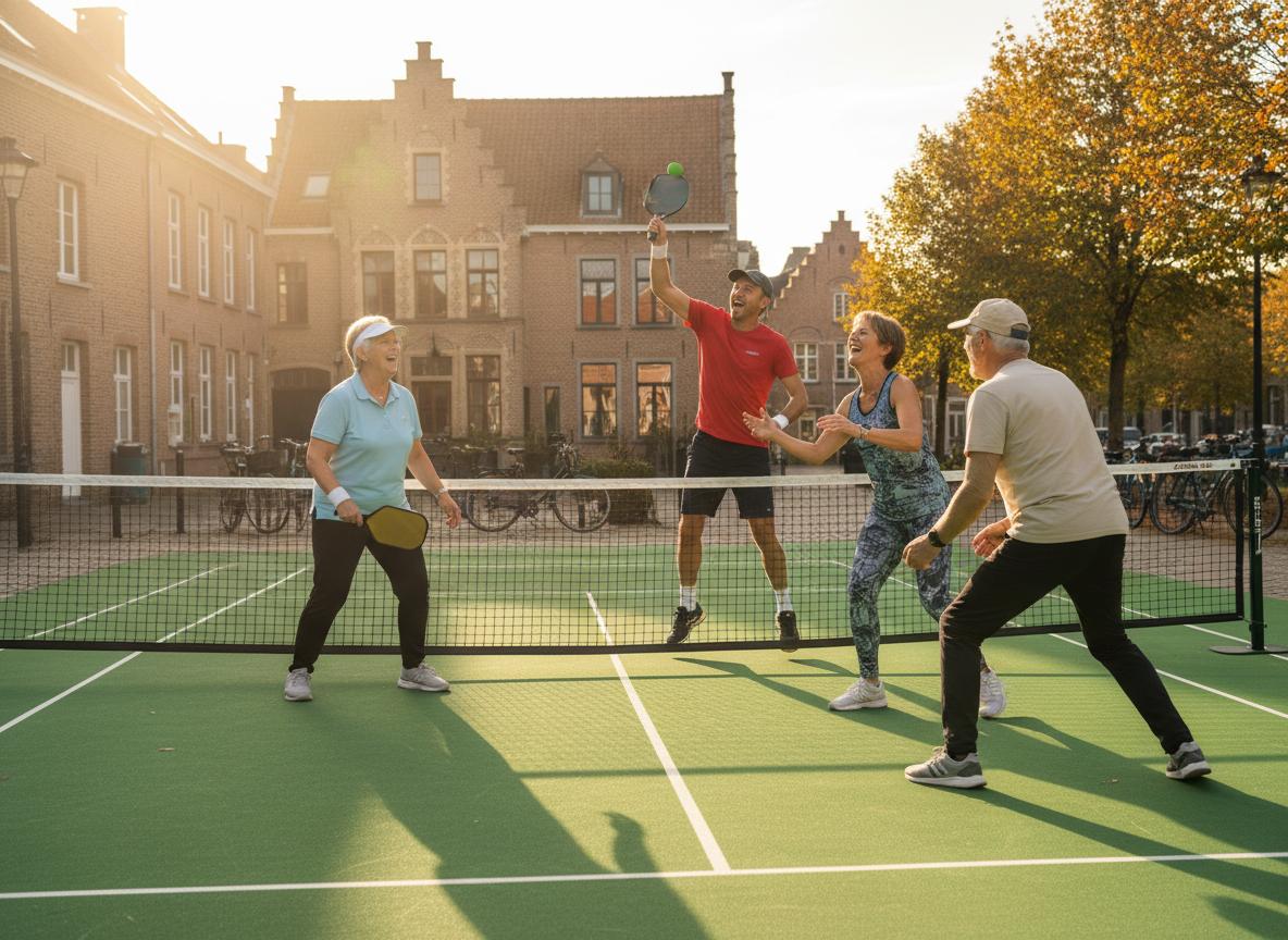 Pickleball bij TC Ichtegem