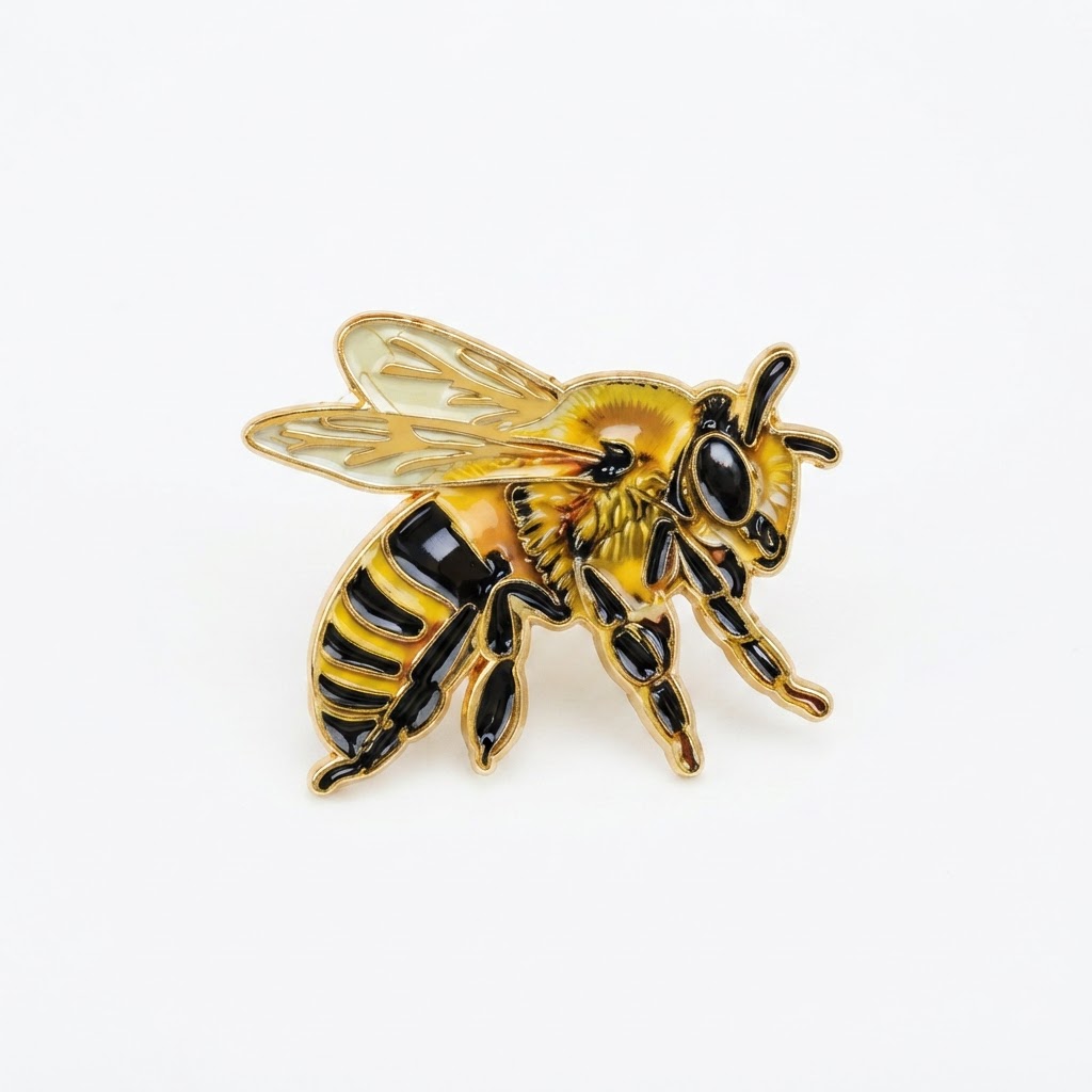 Entomologist Pin - A collectible pin for bug scientists who got up close with the tiny world beneath their feet.