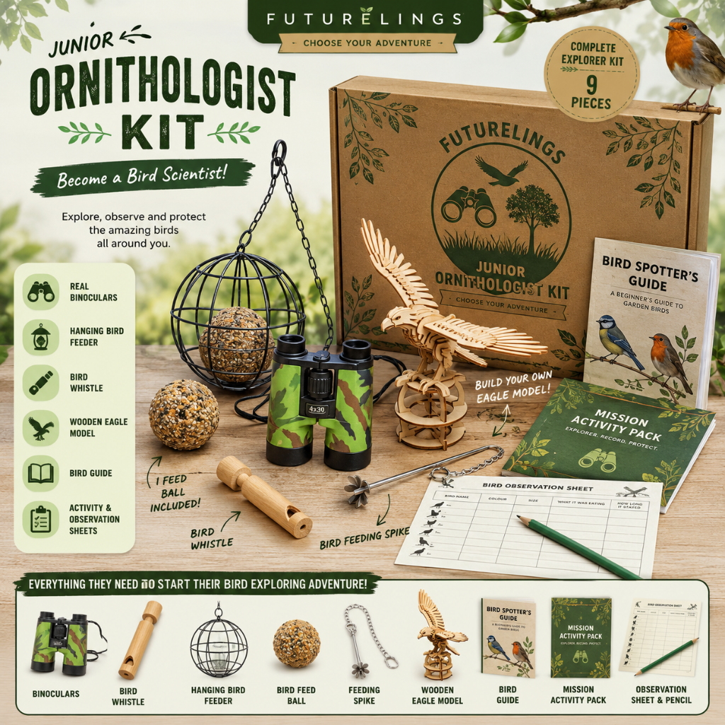 Junior Ornithologist Kit - Birdwatcher kit image 2