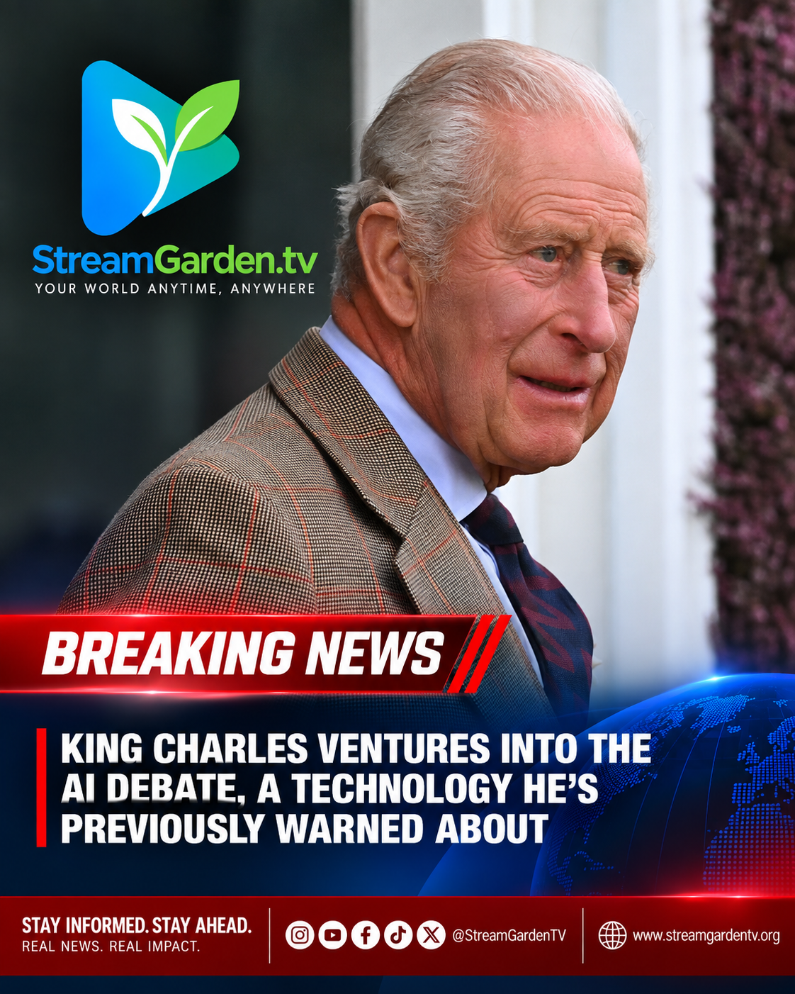 King Charles Ventures Into the AI Debate