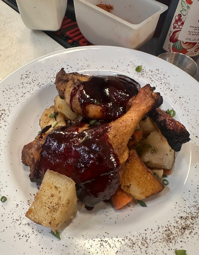 Balsamic Duck Leg