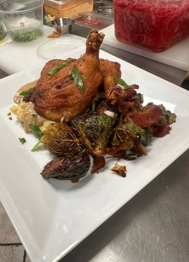 Crispy Half Chicken