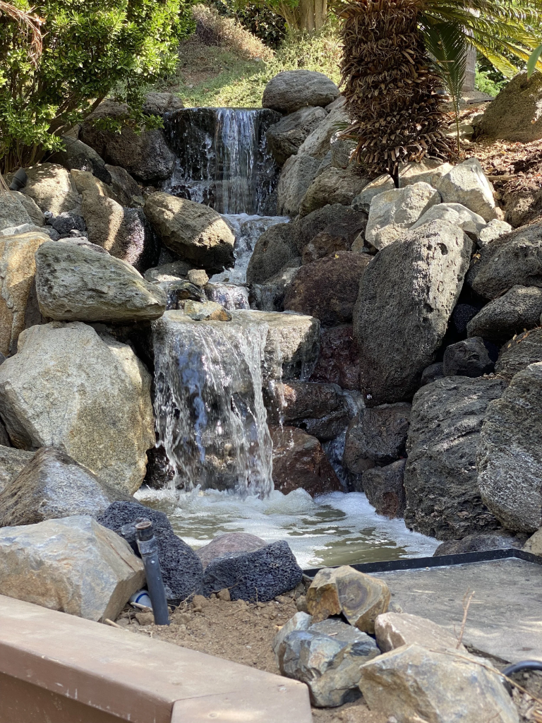 Custom waterfall