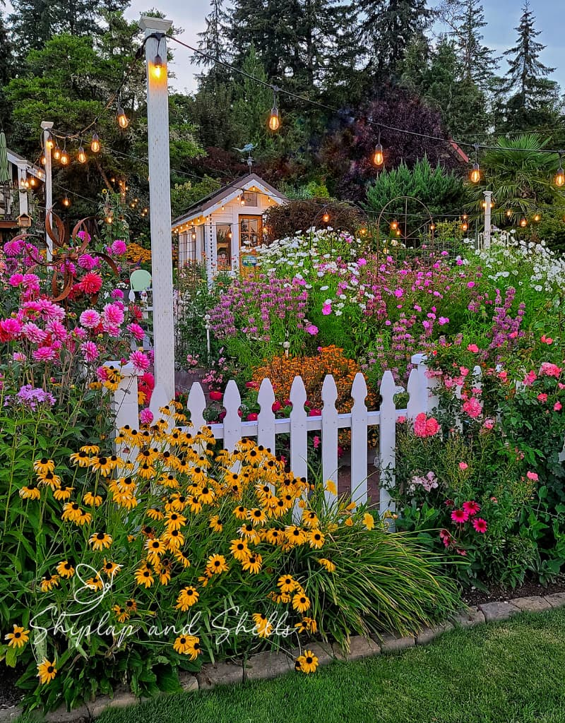 Tiered garden makeover
