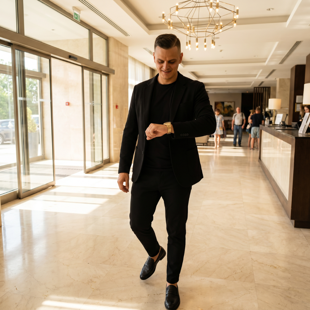 Robert Nikic — Hotel Lobby Portrait