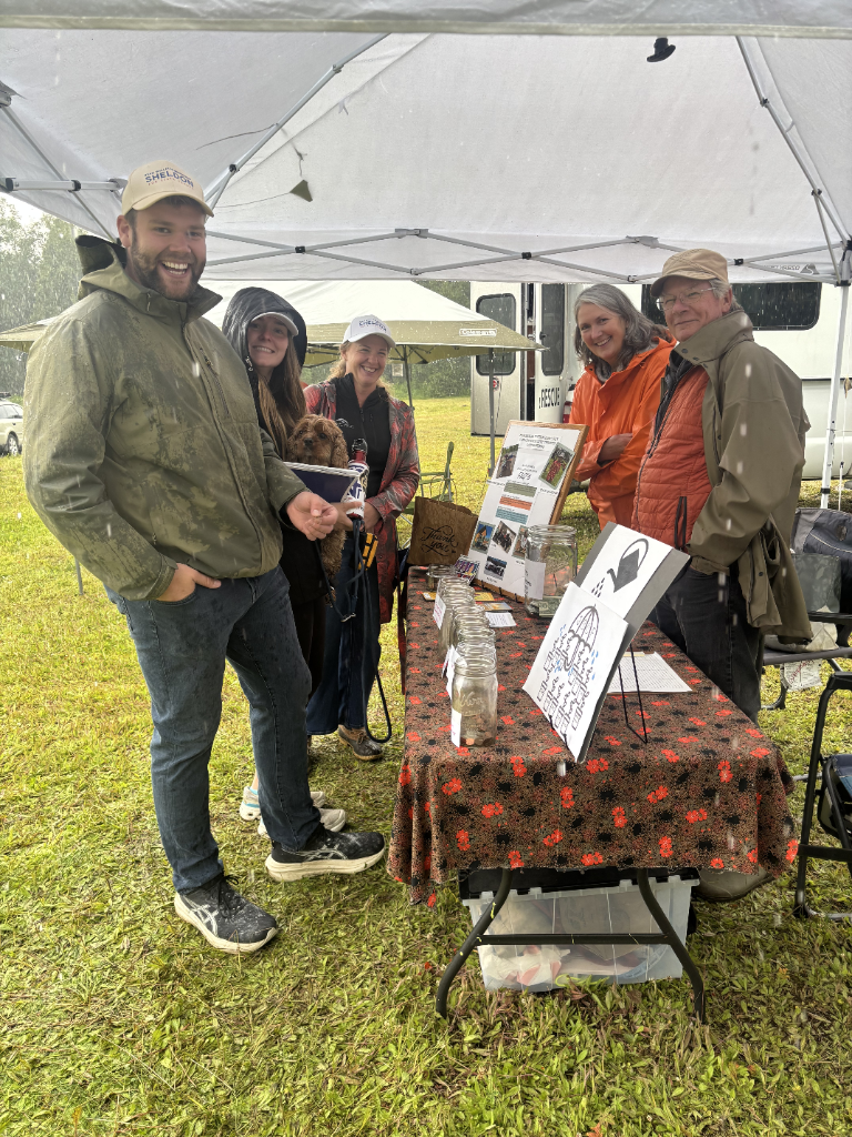Ryan Sheldon meeting with District O constituents at a community event