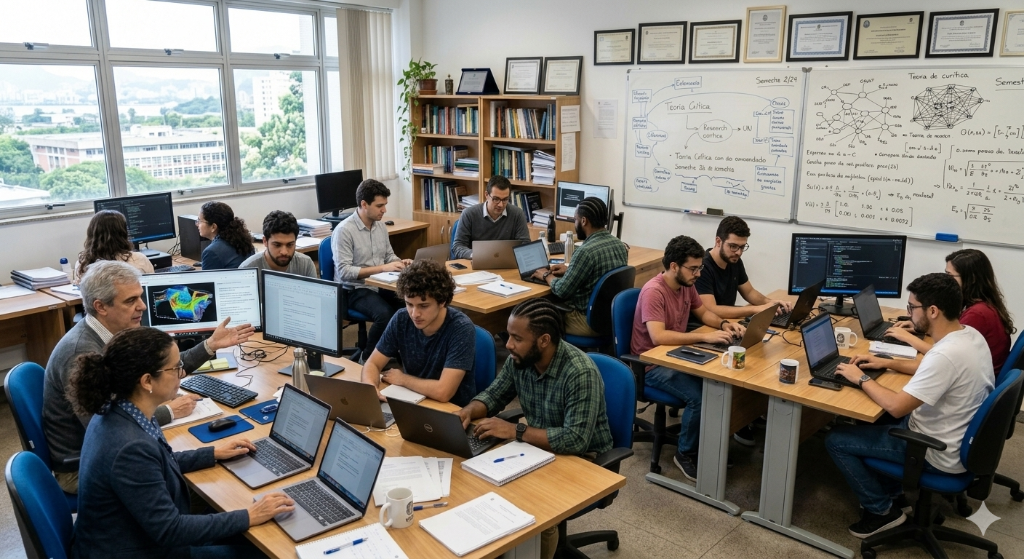 Comunidade de professores e alunos