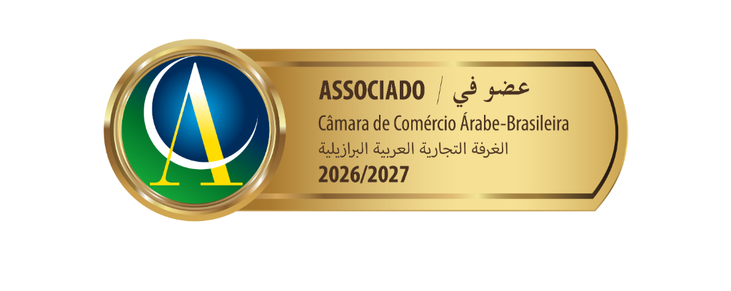 Selo Associado Câmara de Comércio Árabe-Brasileira 2026/2027