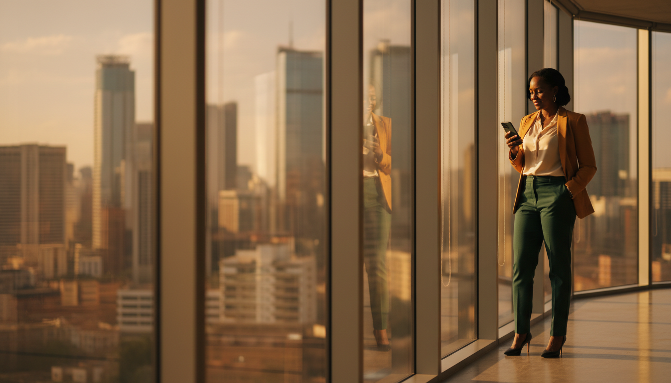 Nairobi business district