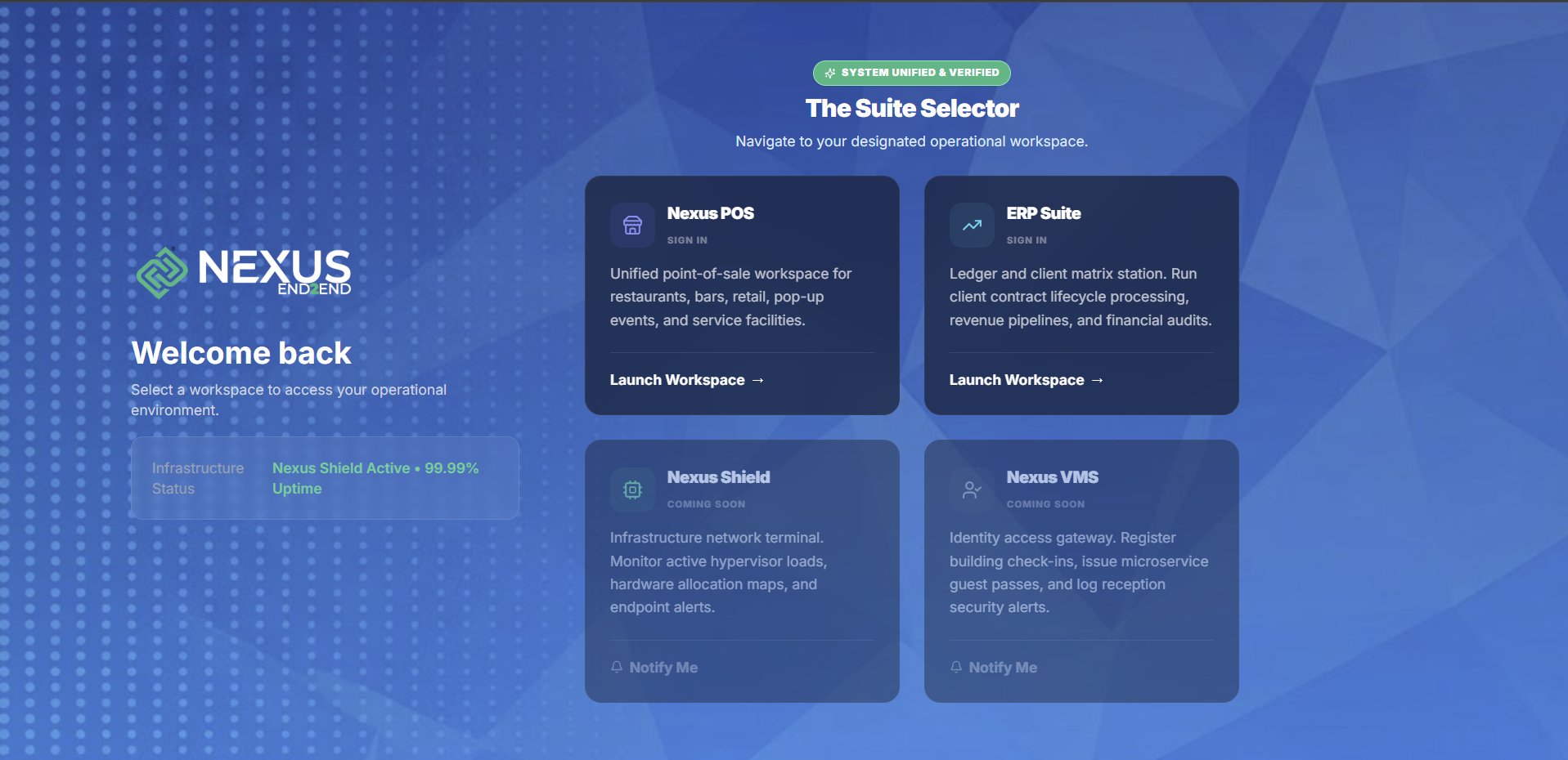 Nexus Suite Selector gateway