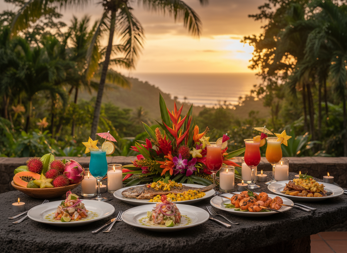 Costa Rican luxury cuisine