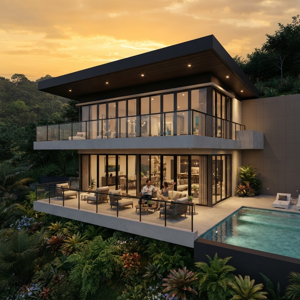 Great Green Macaw residence design