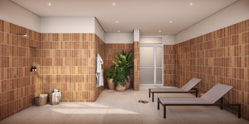 Sauna & Área de Descanso