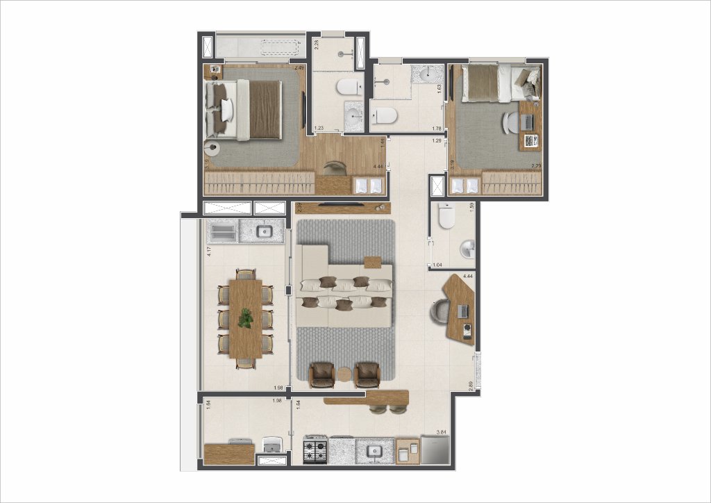Planta 75m² — Final 1 — Planta