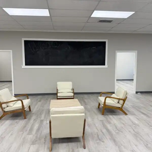 Group therapy space at Speranza Behavioral Health in South New Jersey