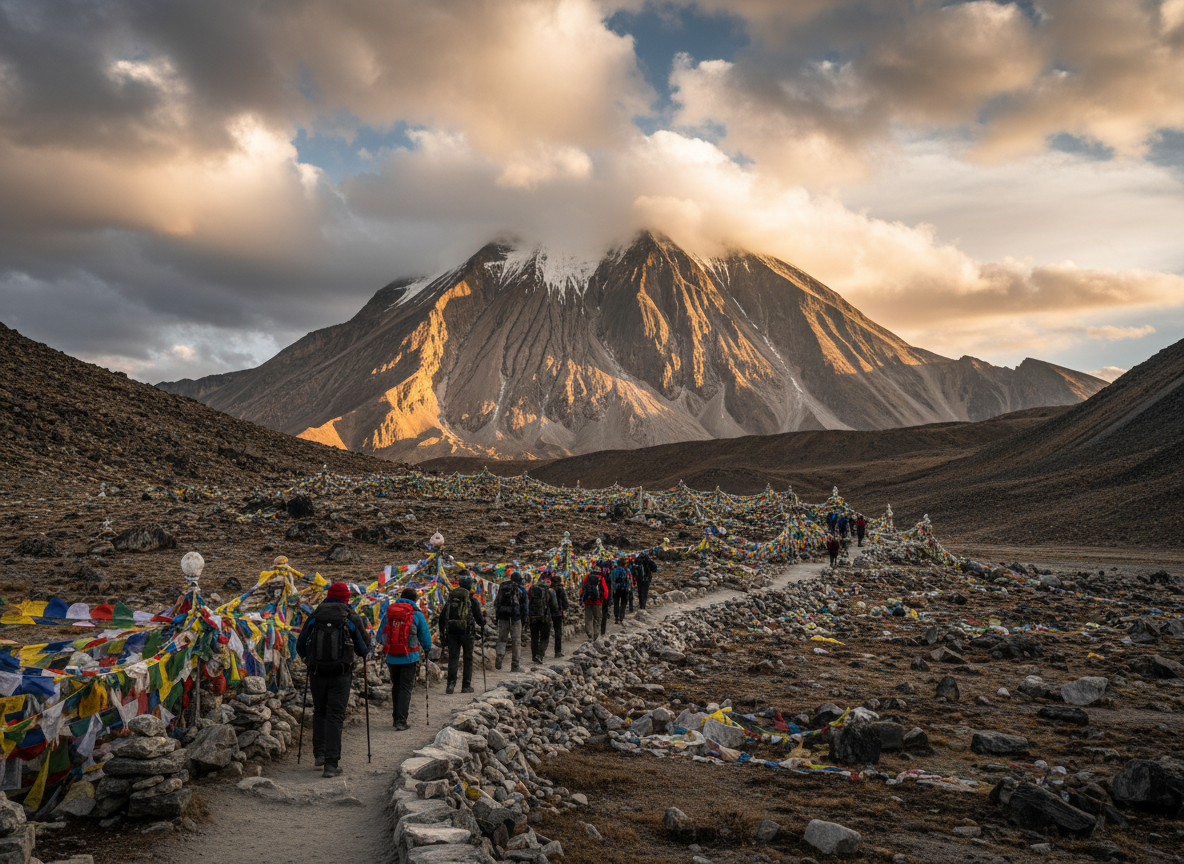 Kailash Parikrama path