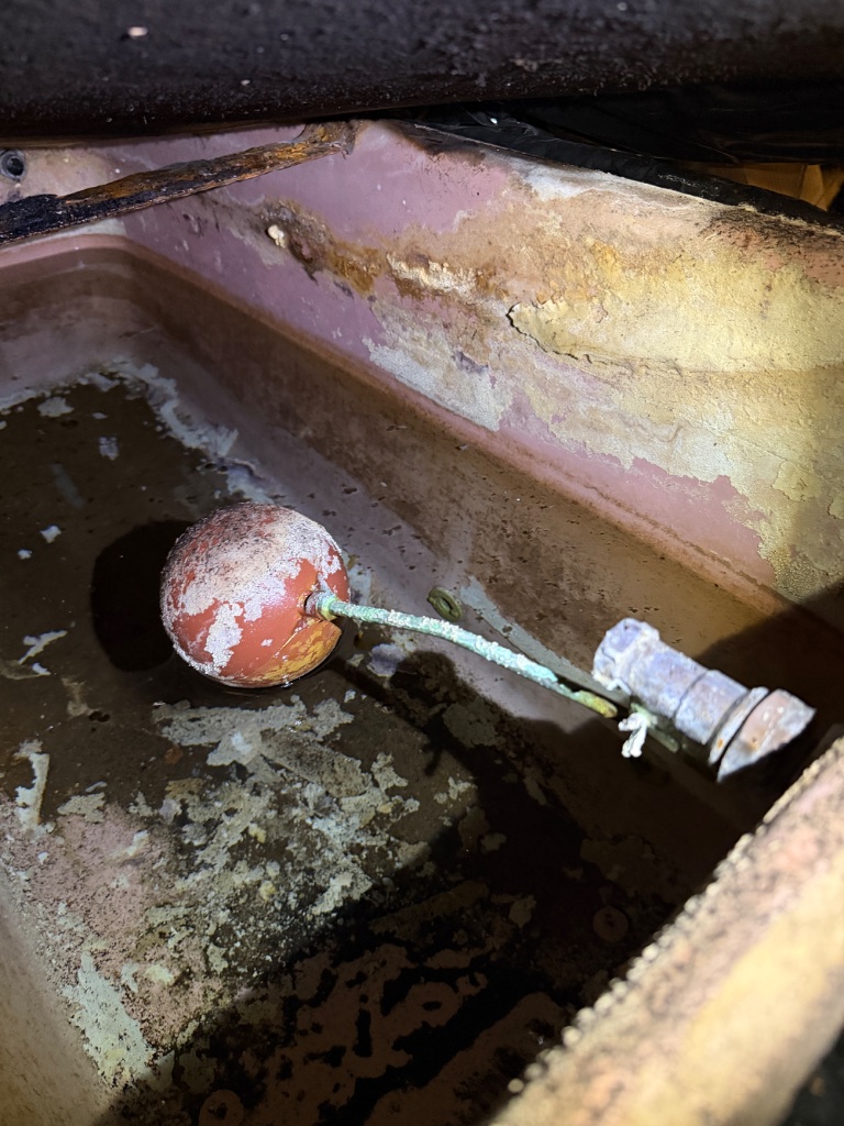 Faulty Float Valve Replacement — before