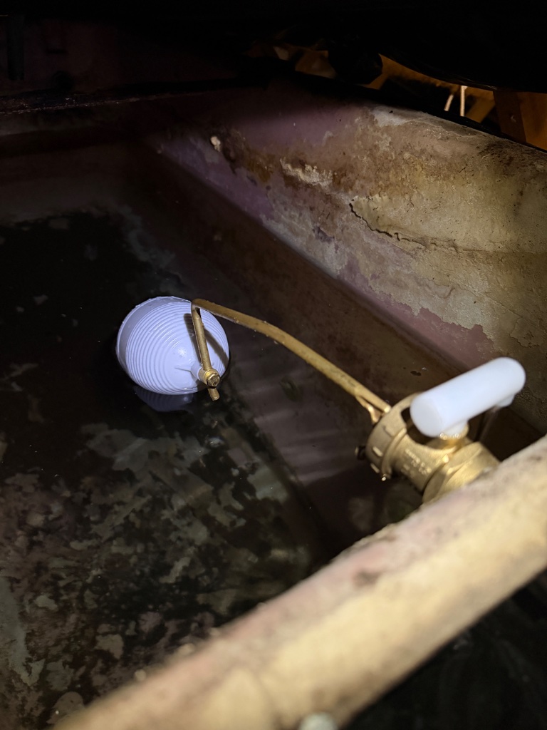 Faulty Float Valve Replacement — after