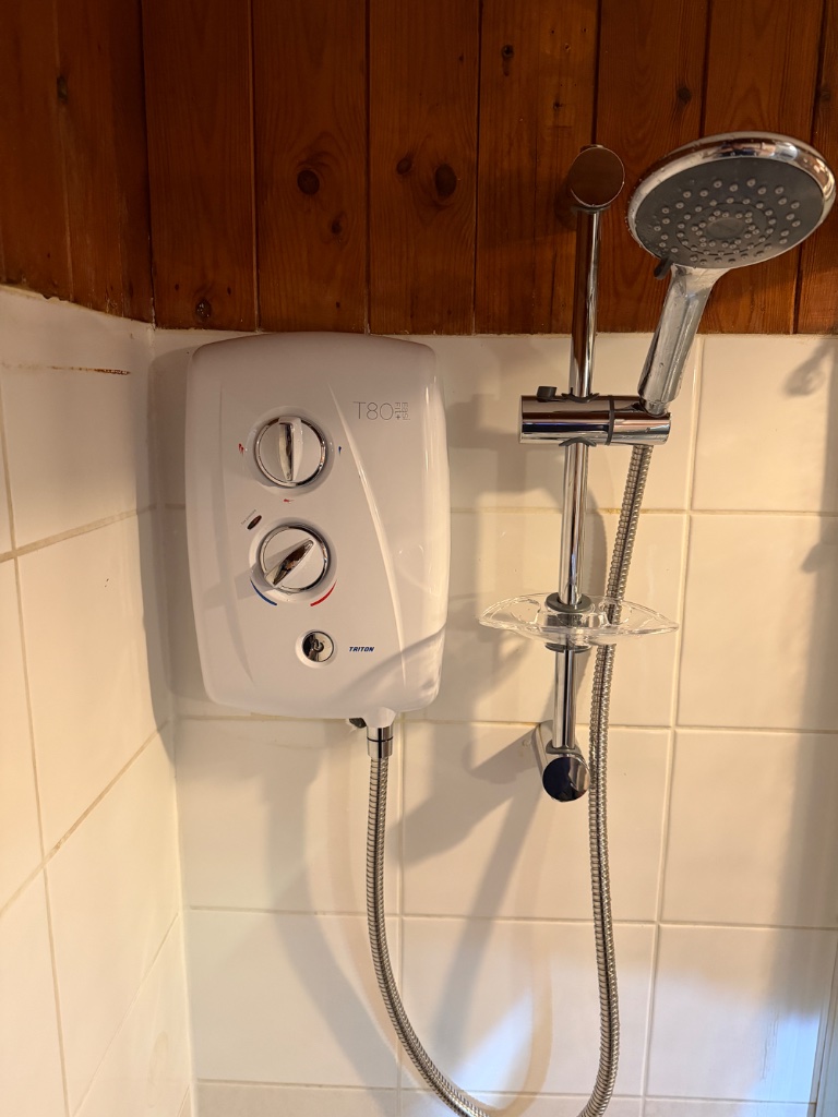 Electric Shower Replacement — after
