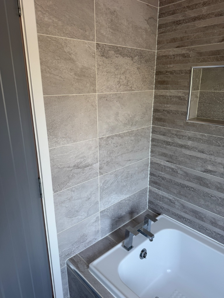 Shower Screen & Bar Mixer Installation — before