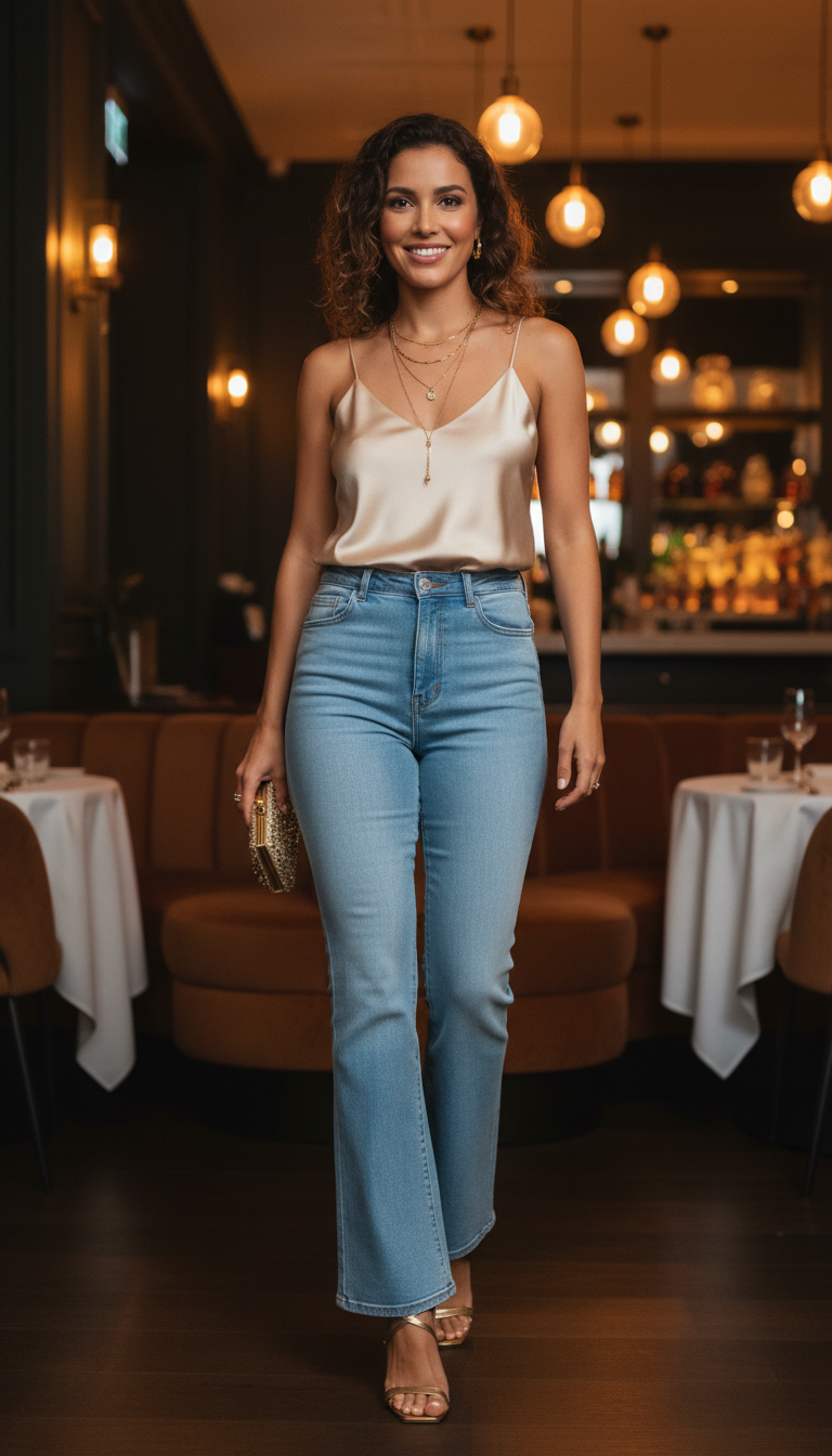 Satin Cami for Date Night