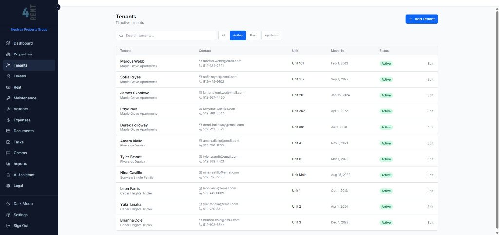 Tenant Management
