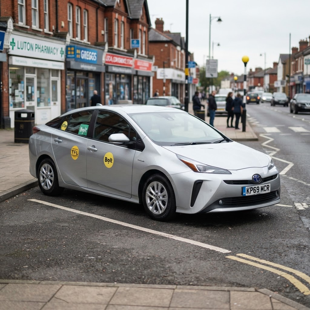 Toyota Prius private hire PCO car