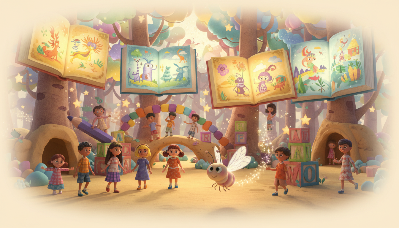 Magical learning world