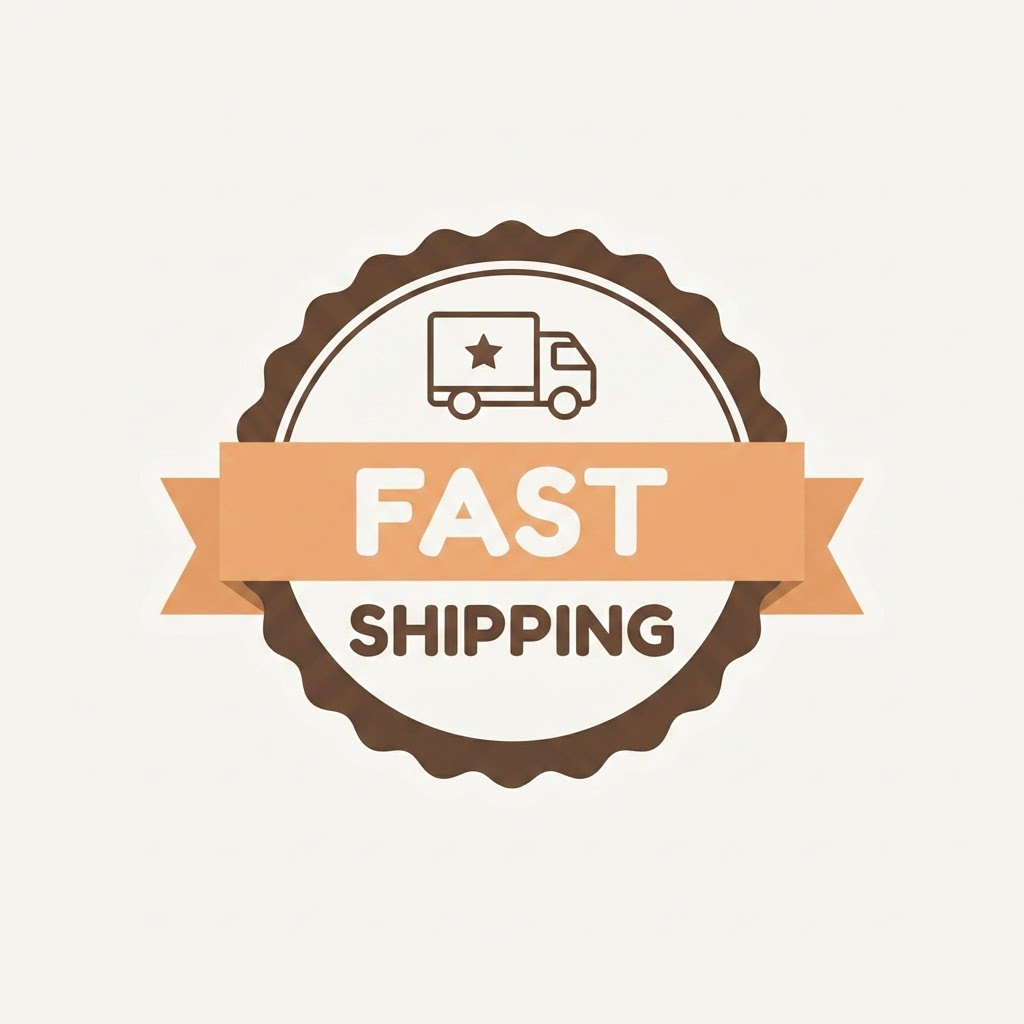 Fast Shipping stamp â Wagglo Pets quick dispatch and delivery badge
