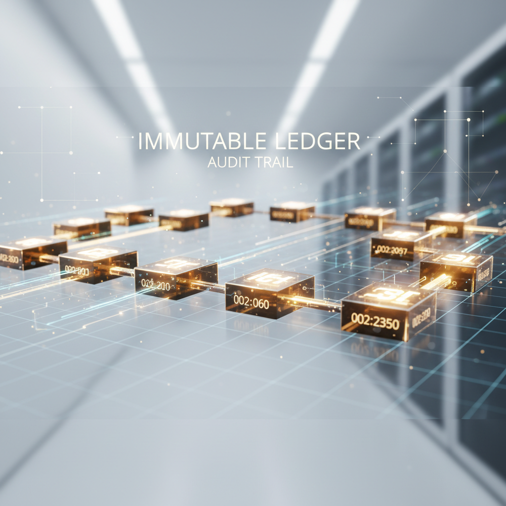 Immutable audit trail