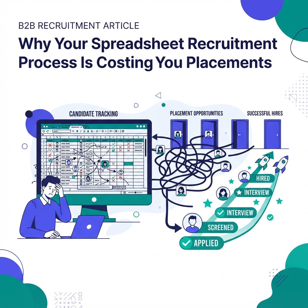 Why Your Spreadsheet Recruitment Process Is Costing You Placements