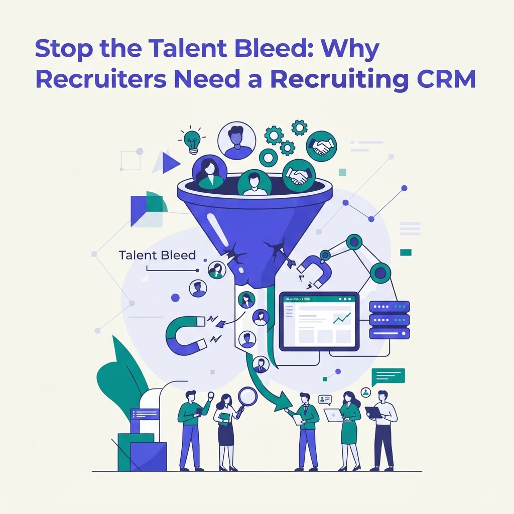 Stop the Talent Bleed: Why Recruiters Need a Recruiting CRM